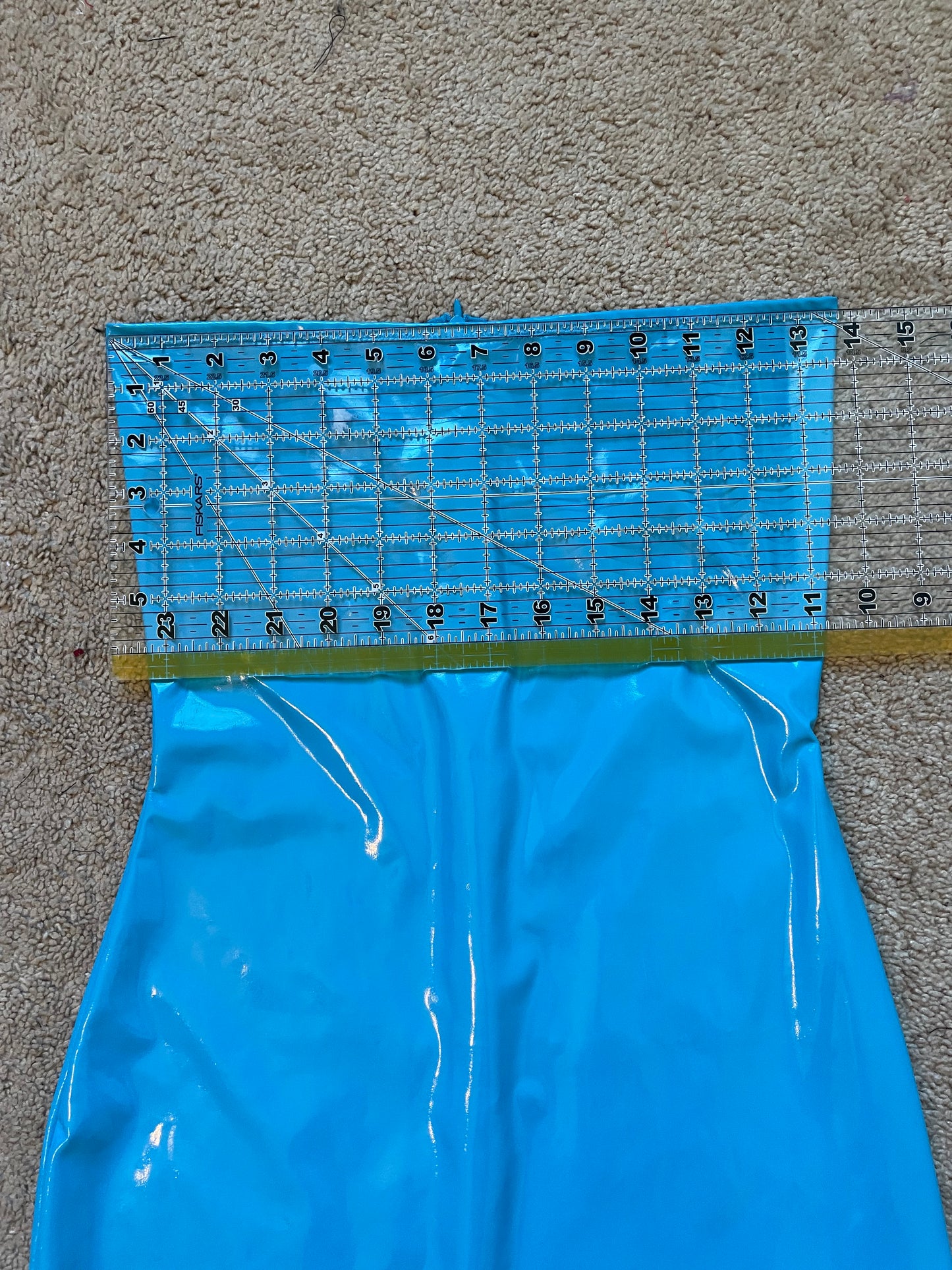 faux leather mini dress