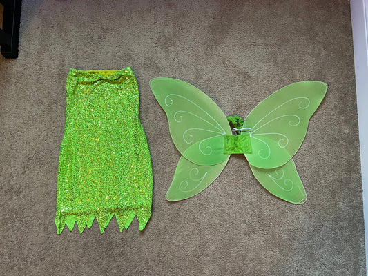 tinkerbell with wings