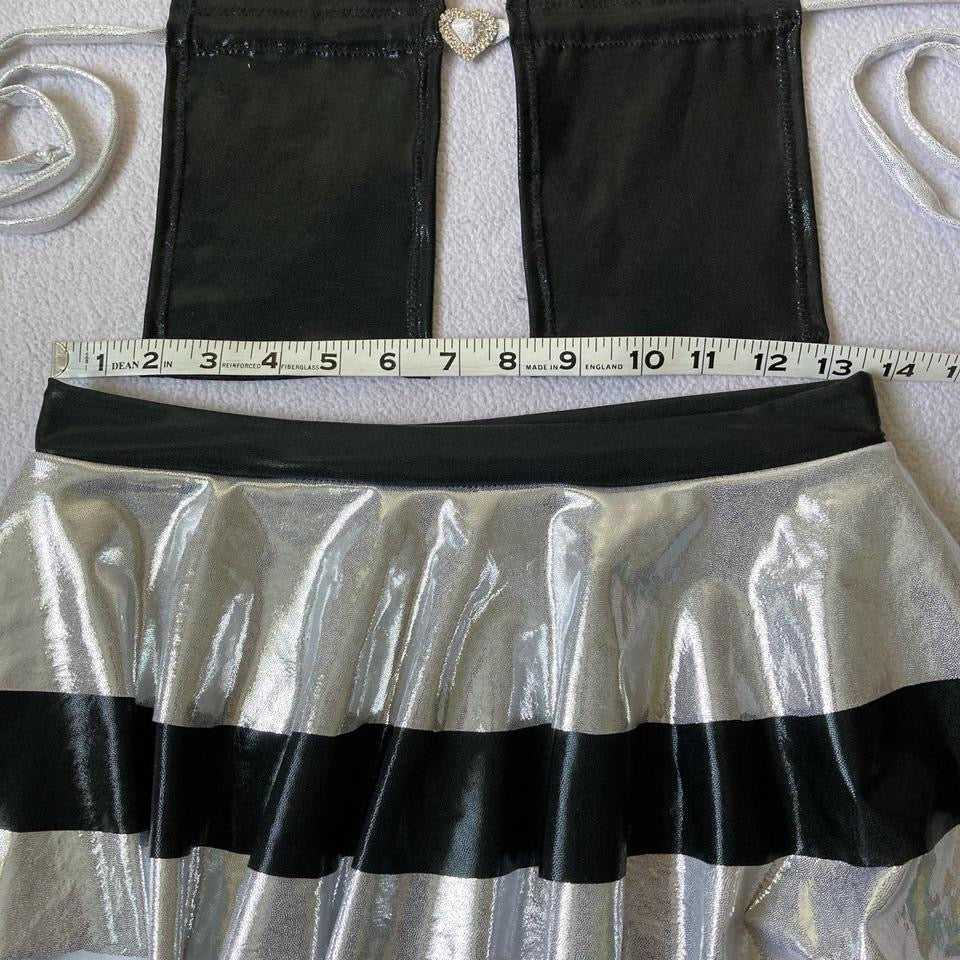 black and white set