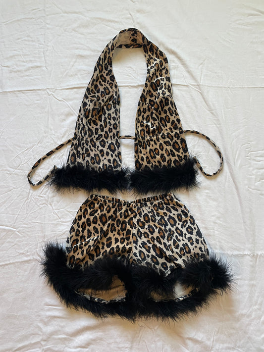 leopard print set