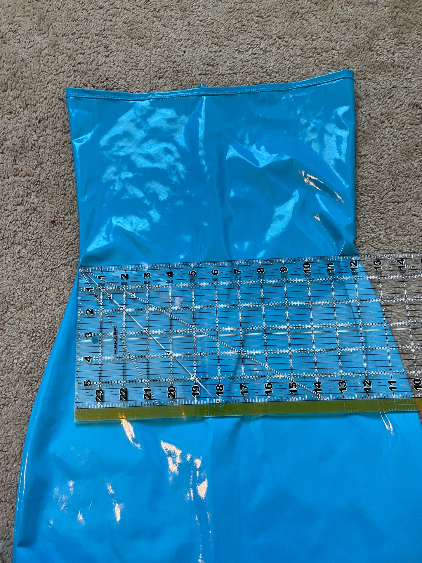 faux leather mini dress