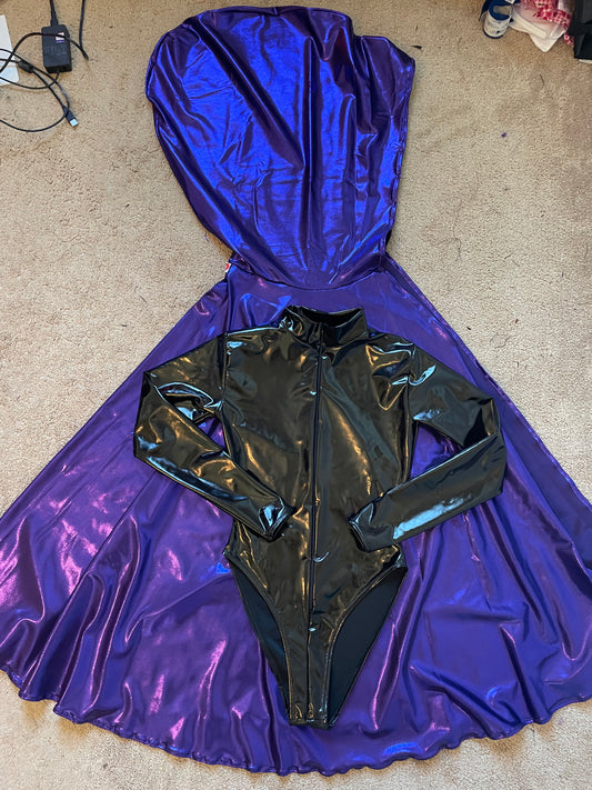 Raven full outfit (front zipper)
